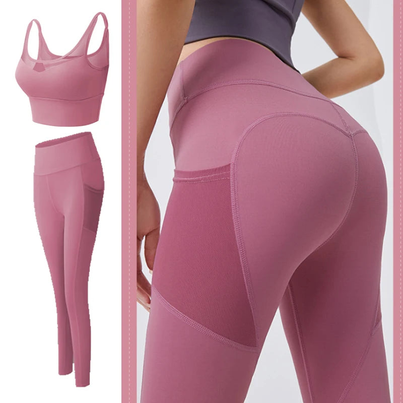 Brizz Womens Seamless Yoga Set