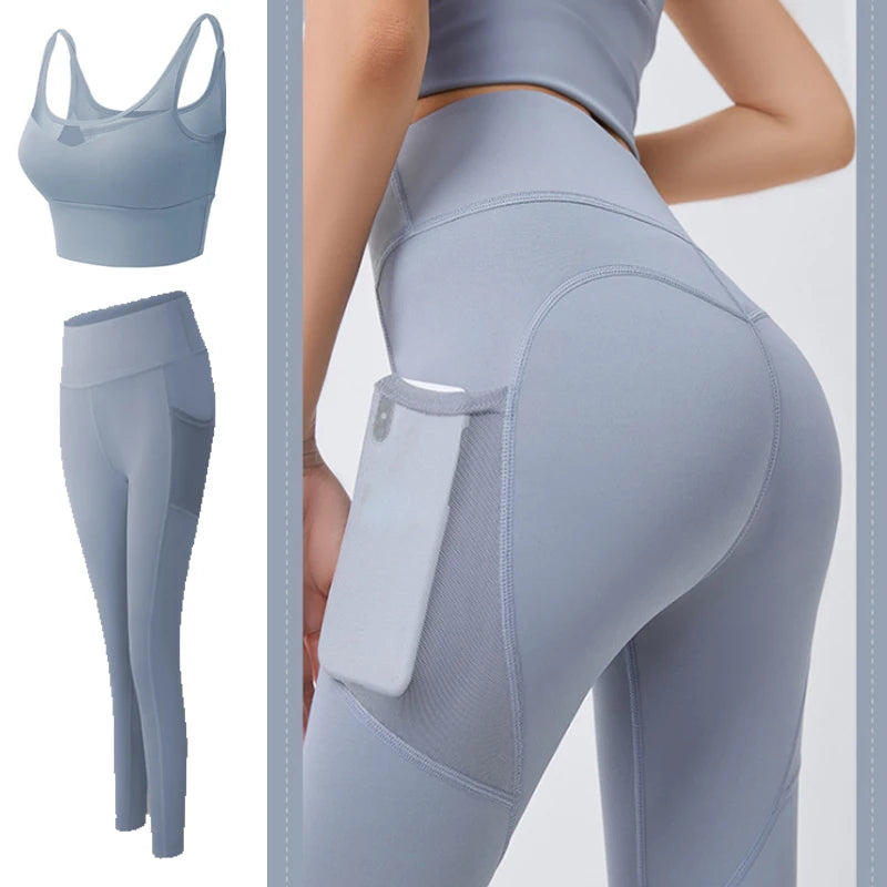 Brizz Womens Seamless Yoga Set