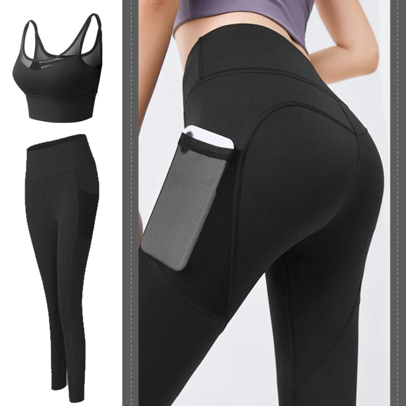 Brizz Womens Seamless Yoga Set