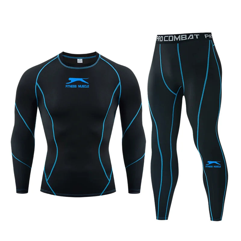 Brizz Mens Thermal Compression Sports Set