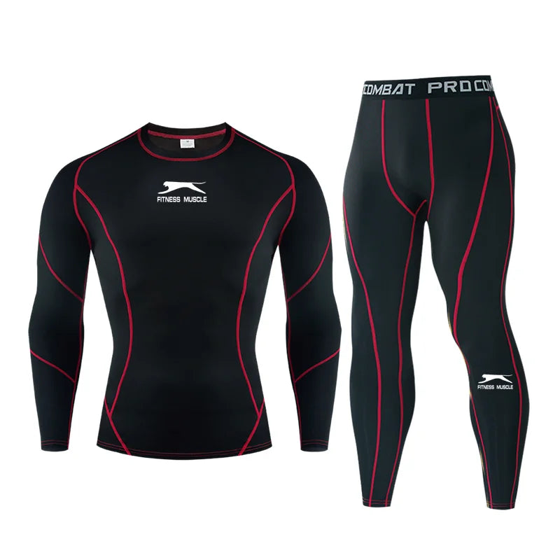 Brizz Mens Thermal Compression Sports Set