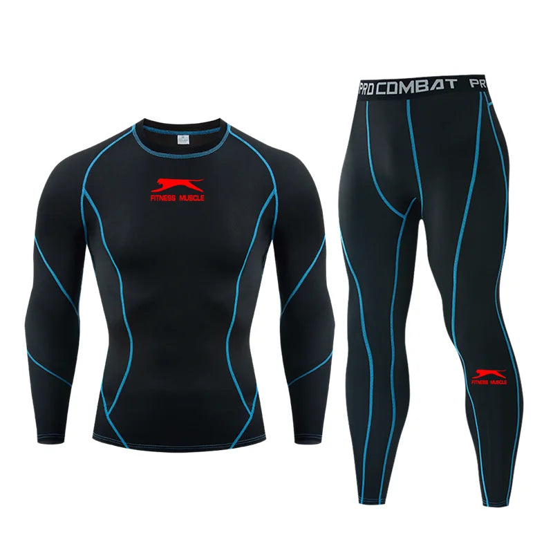 Brizz Mens Thermal Compression Sports Set