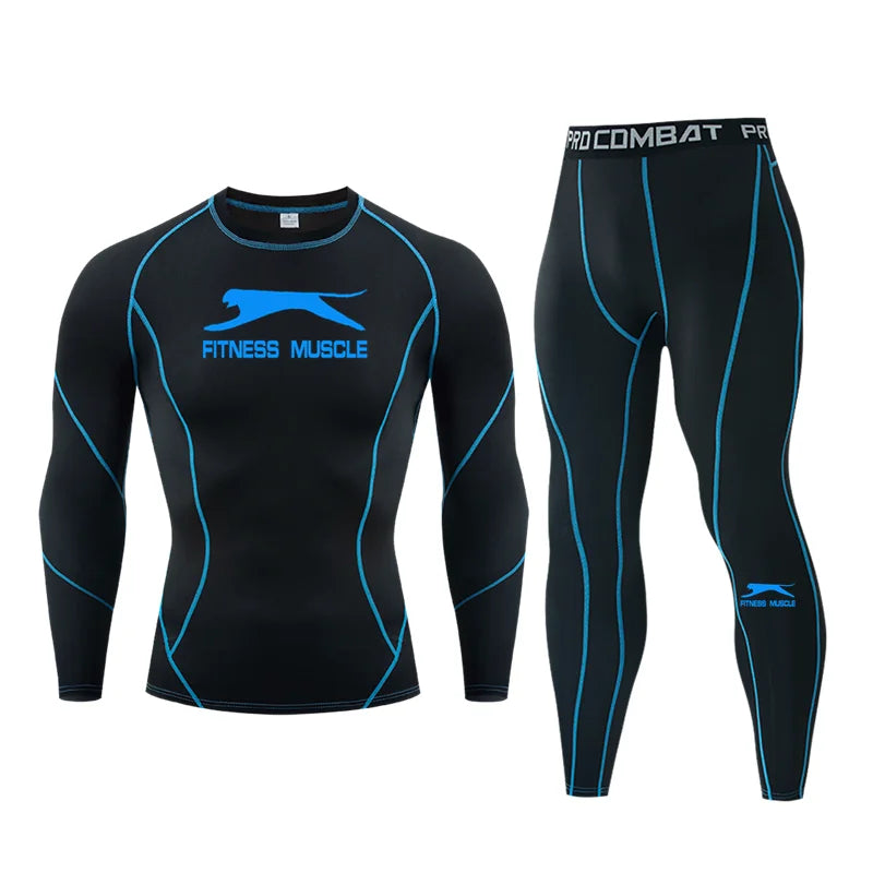Brizz Mens Thermal Compression Sports Set