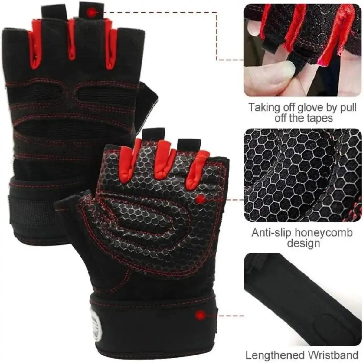 Brizz IronGrip Performance Gym Gloves