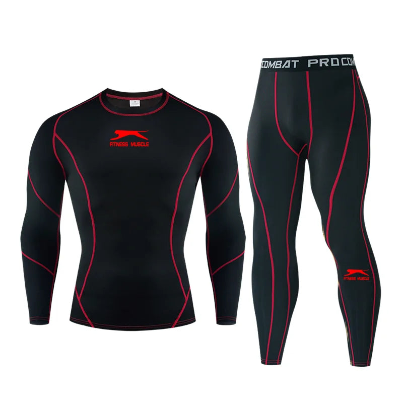 Brizz Mens Thermal Compression Sports Set