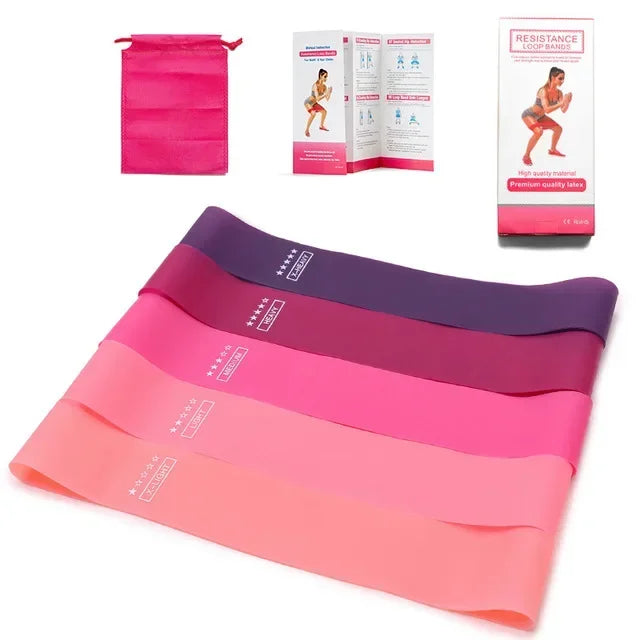Brizz Womens Portable Resistance Bands Set