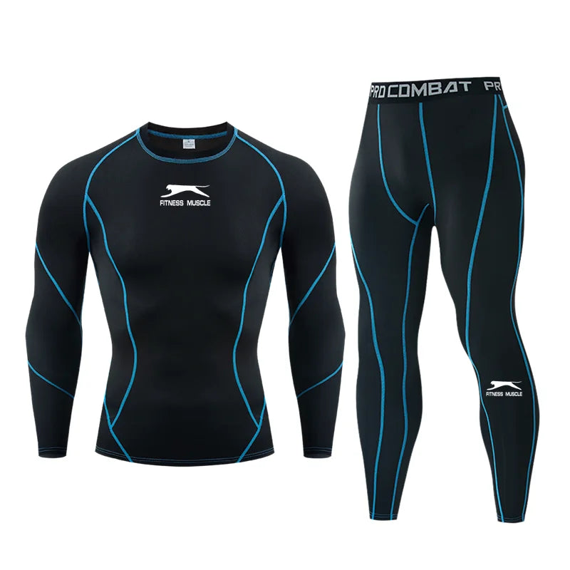 Brizz Mens Thermal Compression Sports Set